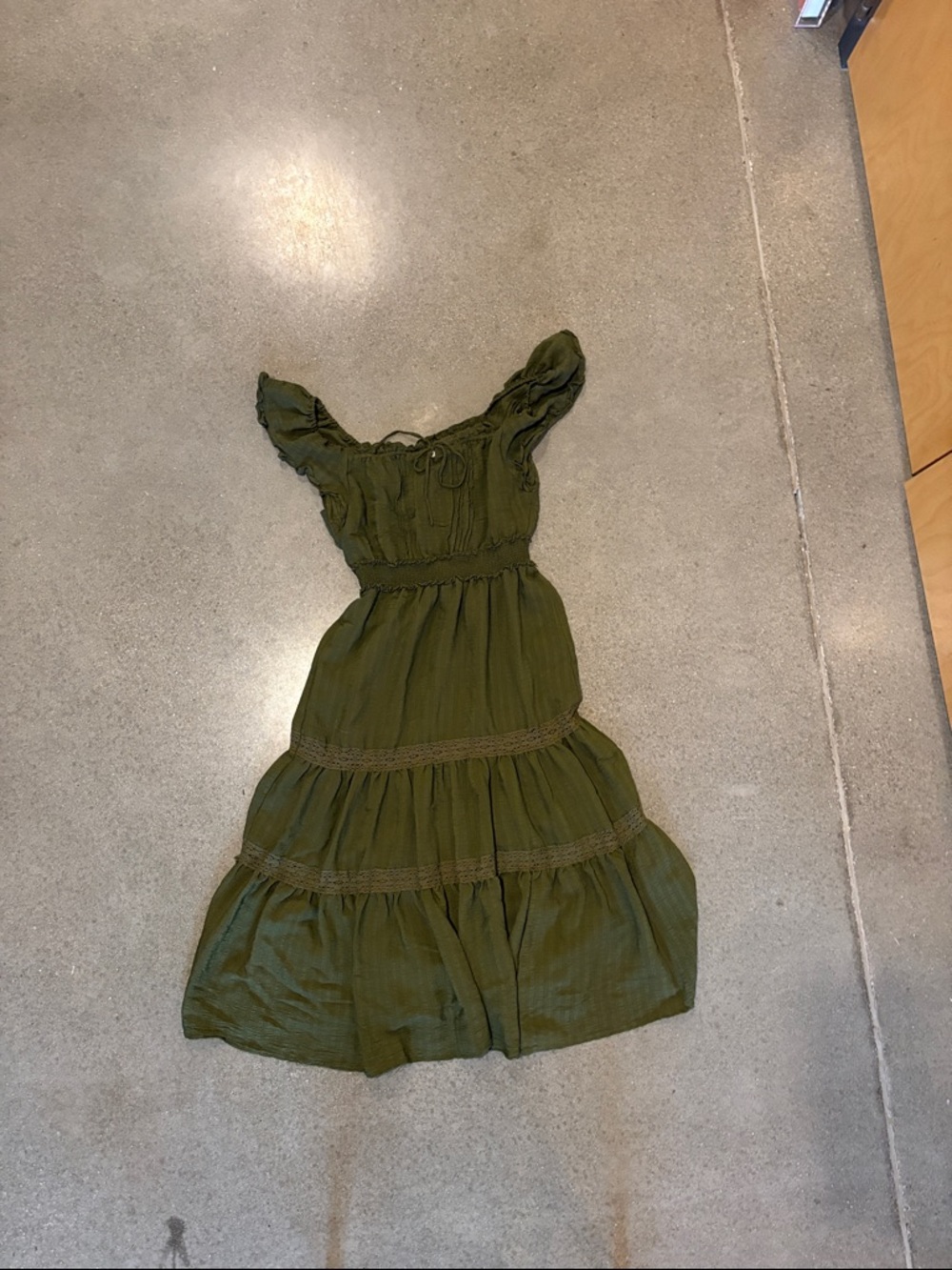 Mila Mae Green Dress | Size S